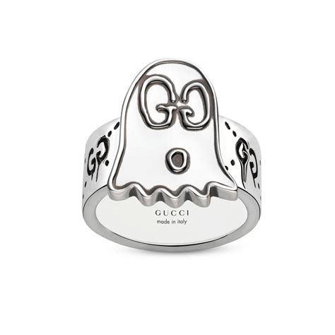 gucci ghost pinky ring